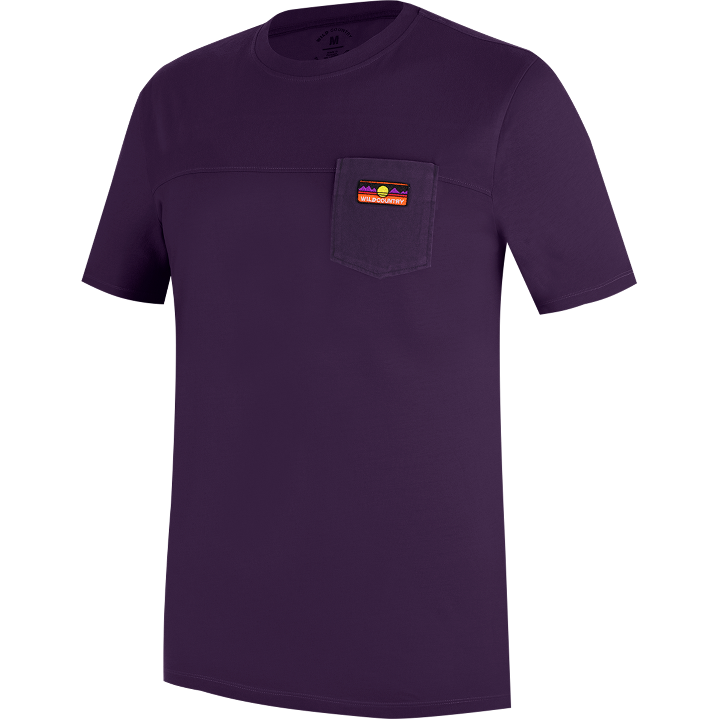 Wild Country Climbing Spotter T-Shirt Man Outdoor Action Parachute - Front Angled