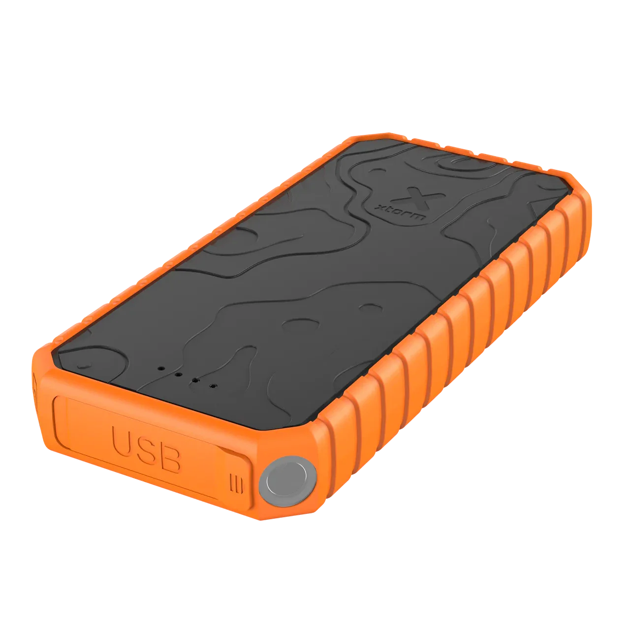 Xtorm Xtreme Rugged Power Bank 20.000mAh Outdoor Action Black, Orange - Flashlight