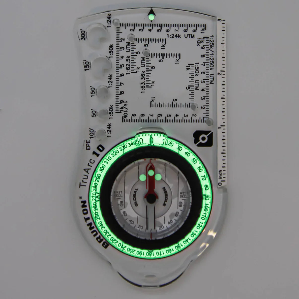 Brunton TruArc™ 10 Luminous Compass