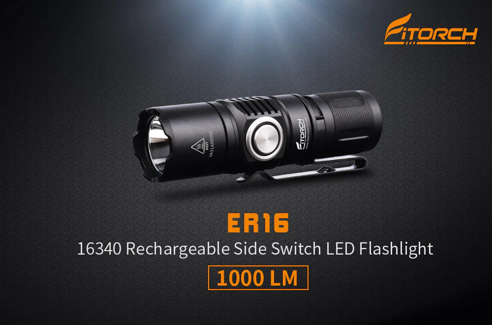 Fitorch ER16 Torch with Battery Outdoor Action