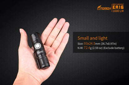 Fitorch ER16 Torch with Battery Outdoor Action