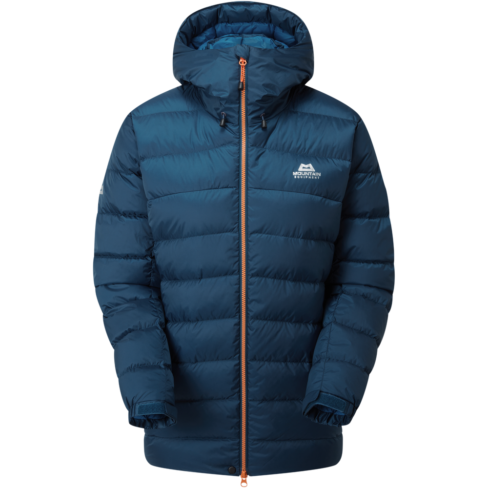 Mountain Equipment Senja Women's Jacket Outdoor Action Majolica Blue - Front