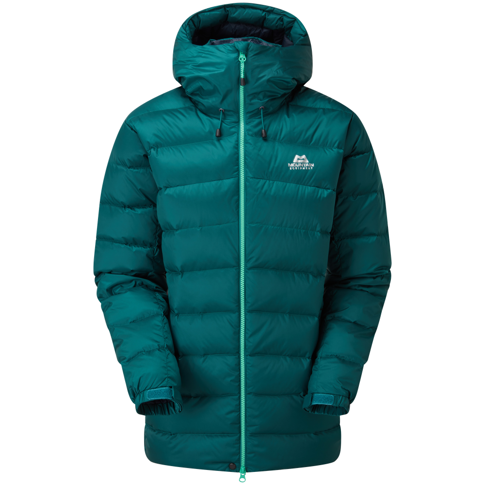 Mountain Equipment Senja Women's Jacket Outdoor Action Deep Teal - Front