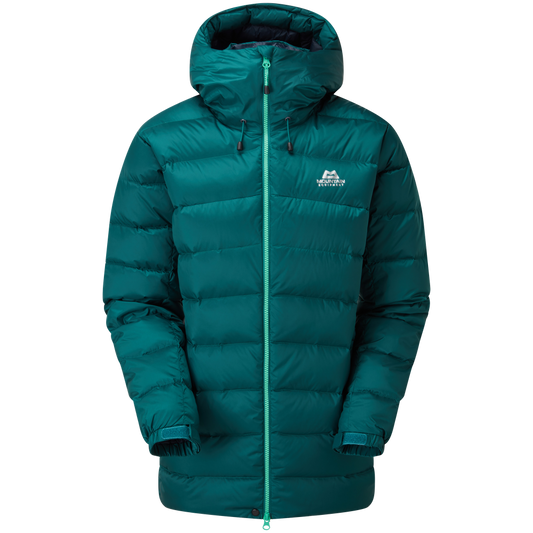 Mountain Equipment Senja Women's Jacket Outdoor Action Deep Teal - Front