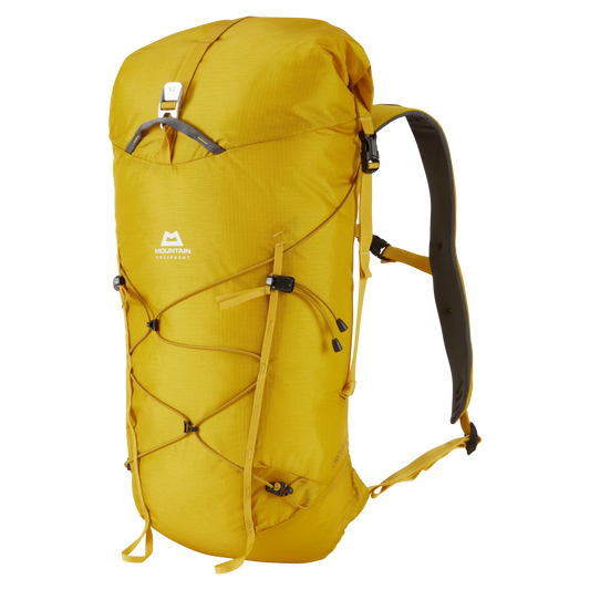 Mountain Equipment Orcus 22+ Backpack Sulphur full angle image