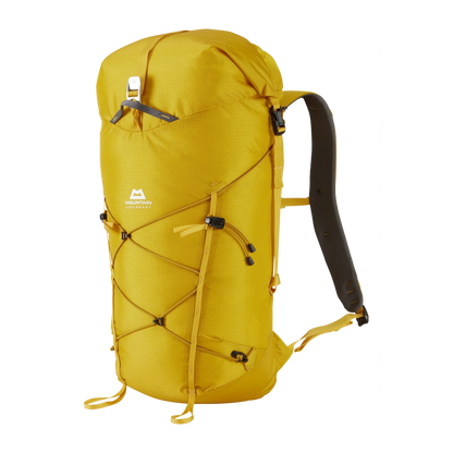 Mountain Equipment Orcus 28+ Backpack Sulphur full front angle image