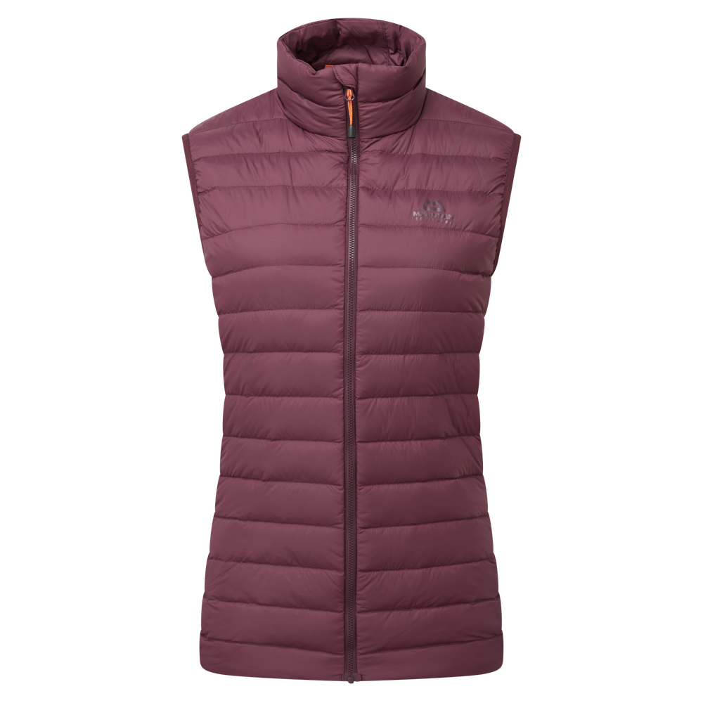 Mountain Equipment Earthrise Women's Vest Outdoor Action Raisin - Front