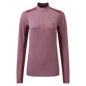 Mountain Equipment Nava LS Women's Zip T Outdoor Action Plumwine/Raisin - Front