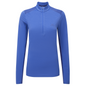 Mountain Equipment Nava LS Women's Zip T Outdoor Action Vivid/Clematis - Front