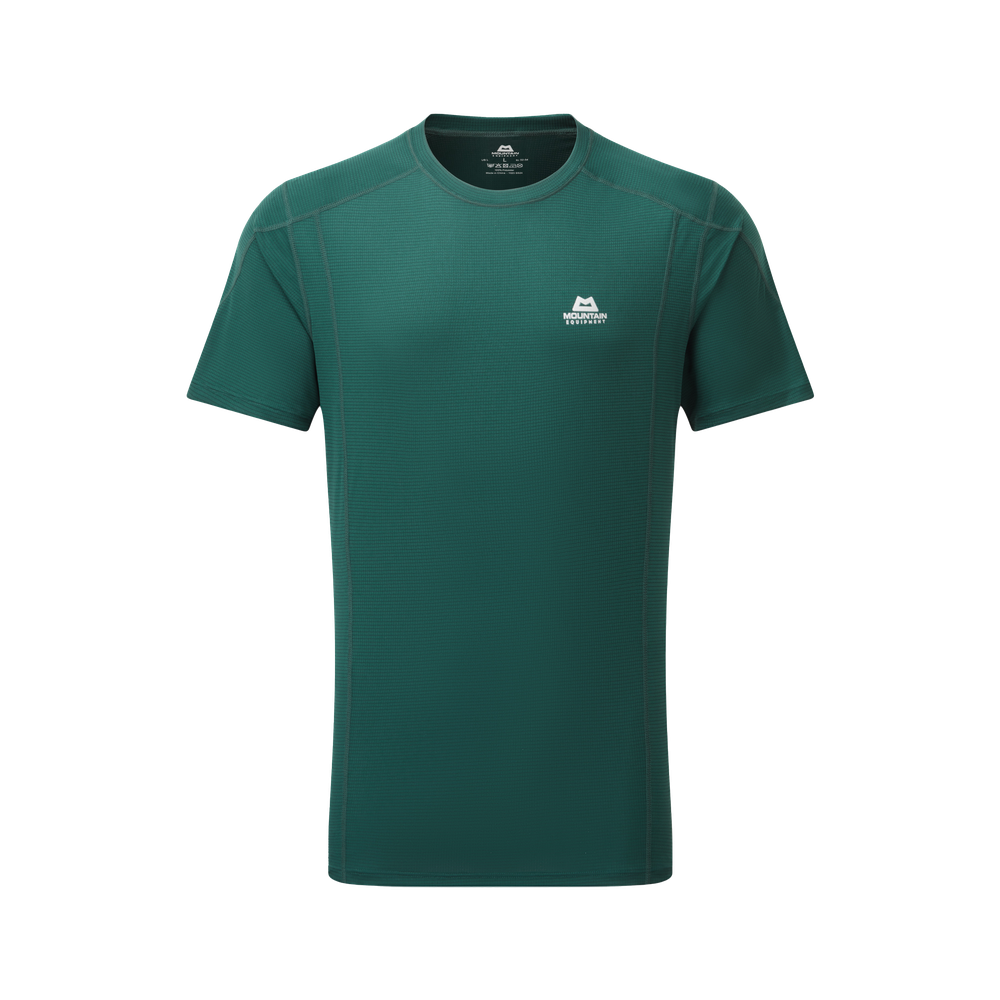 Mountain Equipment Ignis Men's Tee Outdoor Action Pine- Front