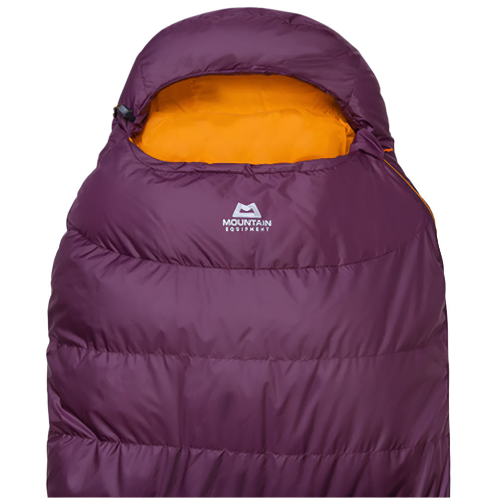 Mountain Equipment Classic Eco 500 Women's Sleeping Bag Outdoor Action Raisin- hood