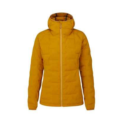 Rab Women's Cubit Stretch Down Hoody Dark Butternut - Front