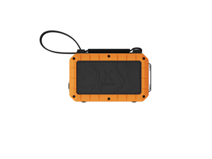 Xtorm Rugged Flashlight Powerbank 40.000 100W- Torch Outdoor Action Black/Orange - Side