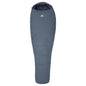 Mountain Equipment Lunar I Sleeping Bag Outdoor Action Denim Blue - Front Full Length