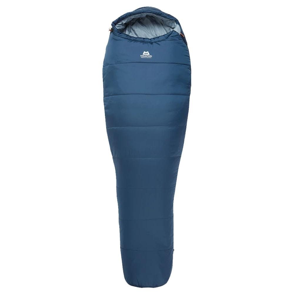 Mountain Equipment Lunar III Sleeping Bag Outdoor Action Denim Blue - Full Length